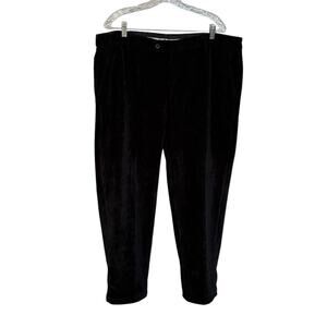 Stacy Adams Black Corduroy Formal Fit Pants Men’s 40 X 32 Night Out Office READ